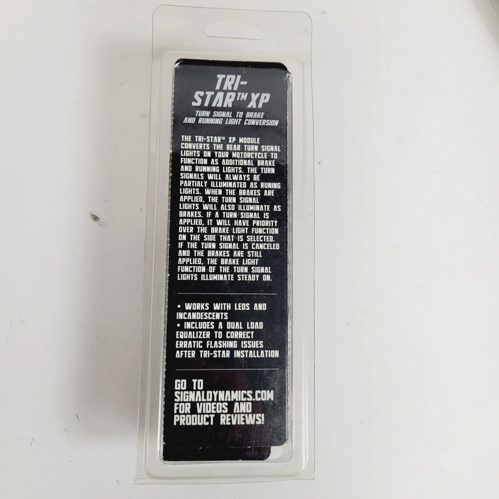 Signal Dynamics Tri-Star XP Module for Motorcycle (Turn Signals to Brake Conversion)
