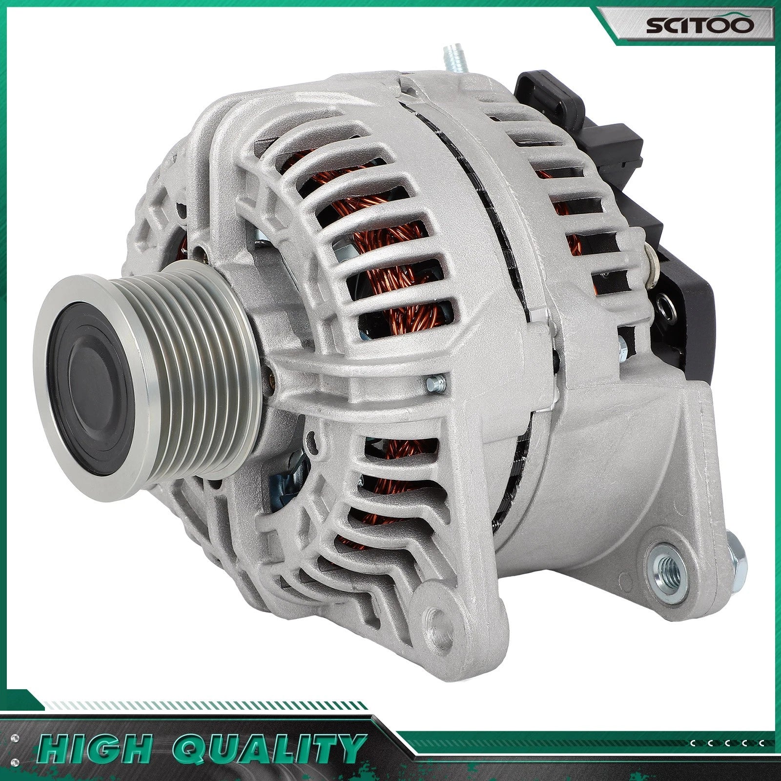 Alternator for Dodge Ram 2500 (2007–2009) 56028732AD 136Amp