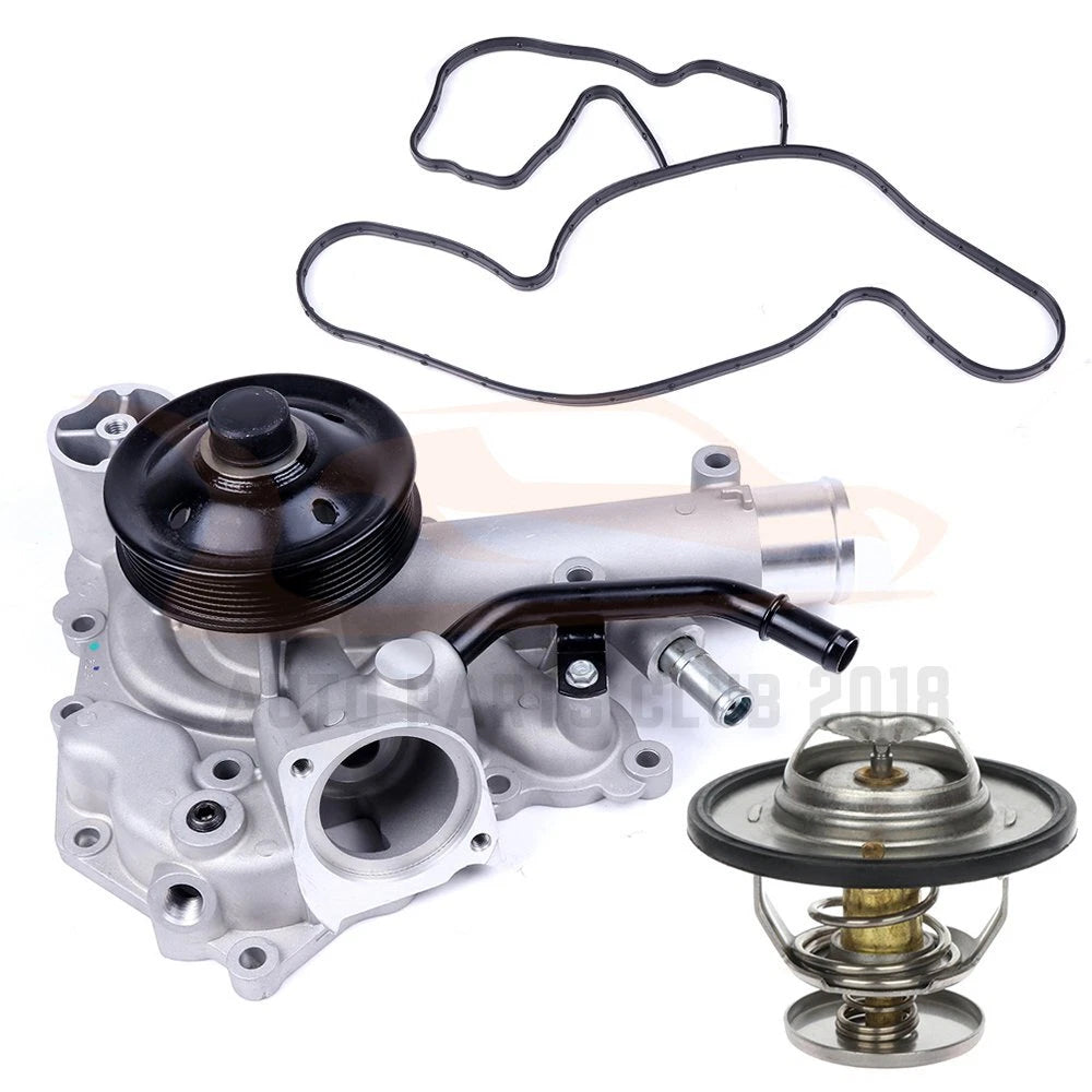 Water Pump and Thermostat for Dodge Ram 1500 2500 3500 Durango (2002-2023)