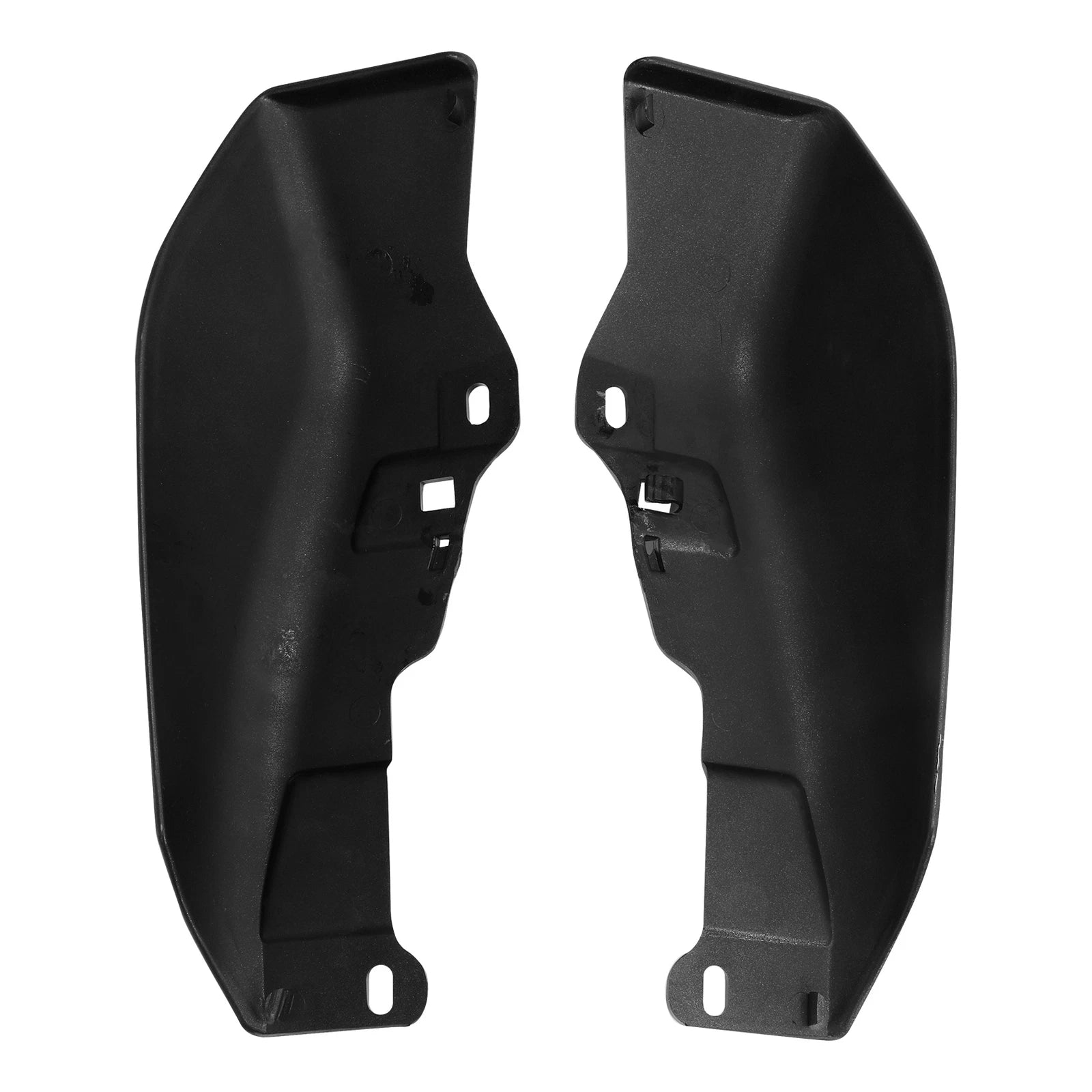 Mid-Frame Air Deflectors for Harley Road Street Glide (2009–2023) Charcoal Pearl