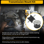 Set of 2 Transmission Mounts for BMW 1 Series (22316771219/22316799331)