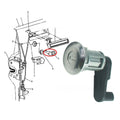 Door Lock Mechanism with Keys for Renault Megane (1996–2003)