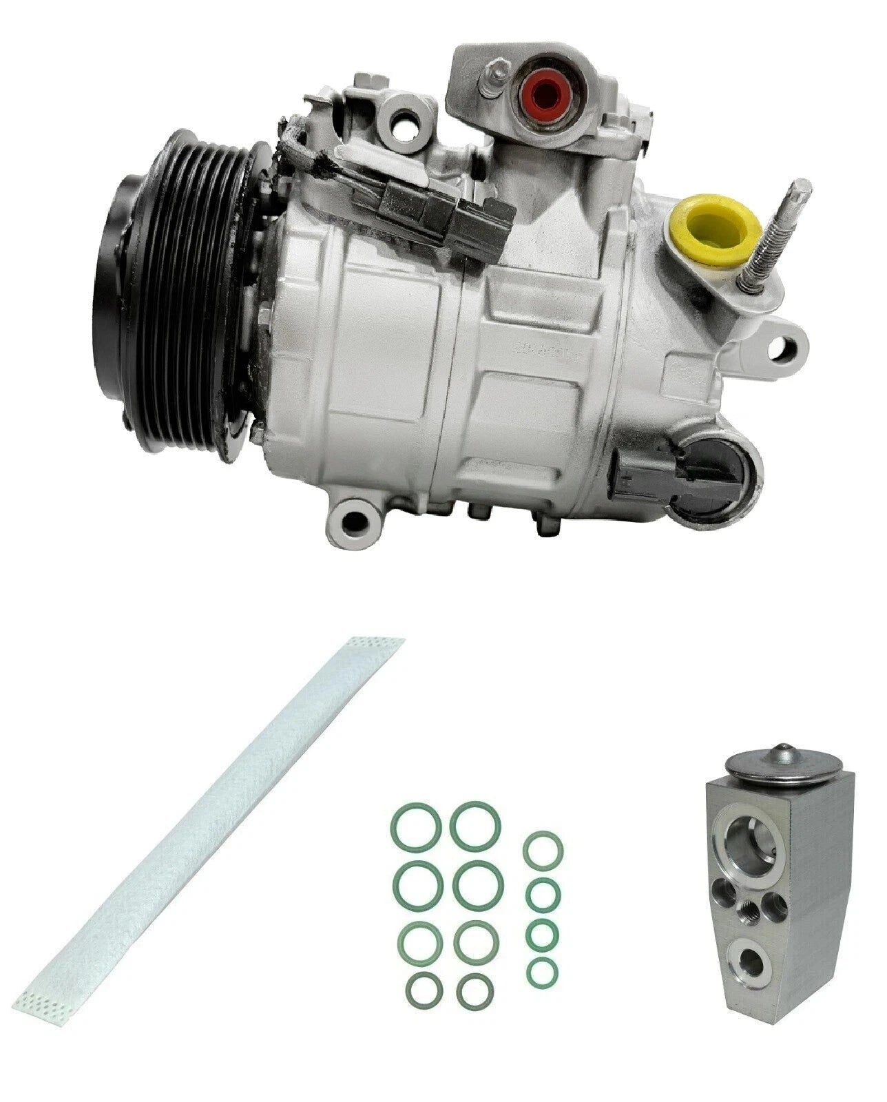 AC Compressor Kit Replacement for Lincoln MKS 3.7L V6 Turbo (2015–2016)