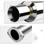 4" Rolled Tip Muffler Catback Exhaust for Honda Prelude BB1/BB2 BA8 (1992–1996)