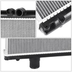 2-Row Aluminum Cooling Radiator for Mack RB/DM/CV/CH/RD/CS200P (1987–2008)