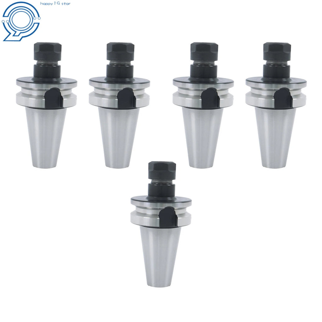 Set of 5 Collet Chucks for CNC Machines (20000 RPM)