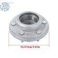 Boat Trailer Hub 6 on 5.5" w/ 15123, 25580 Bearings for 5200-6000 lbs
