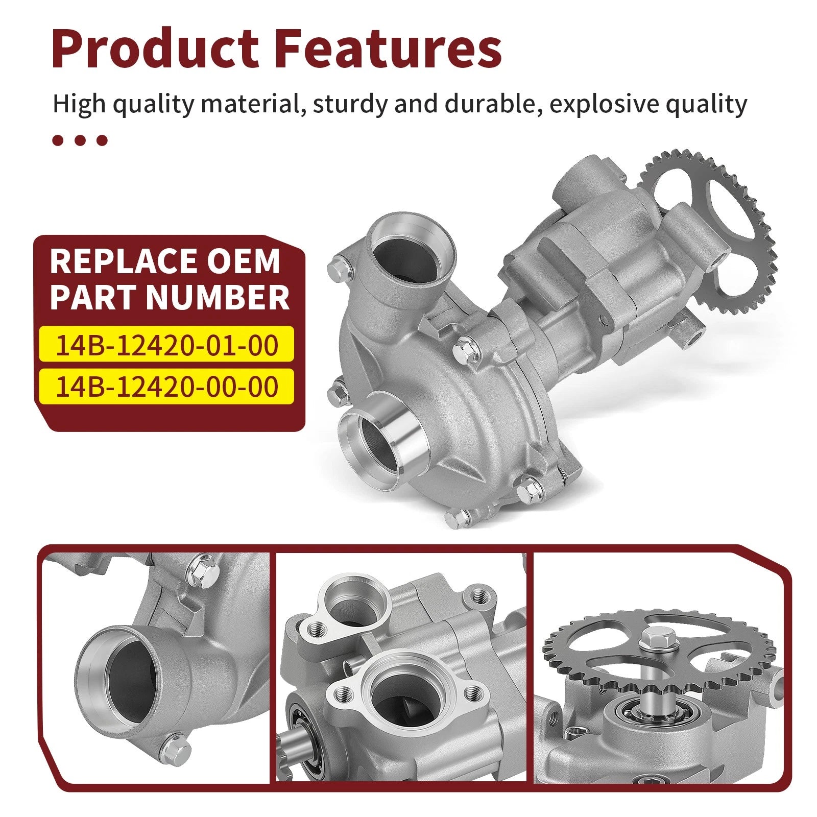 Water Pump Assembly for Yamaha YZF R1 (2009-2014)