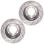 Front Brake Rotors + Brake Pads for Toyota Tacoma (1999–2004) S31165
