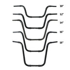 10" 12" 14" 16" 18" Rise Ape Hanger Handlebar for Harley Softail FLST