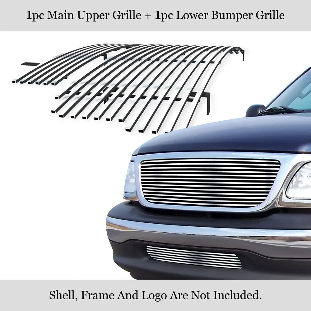 Stainless Billet Grille for Ford F-150 Harley Davidson (2001-2003)