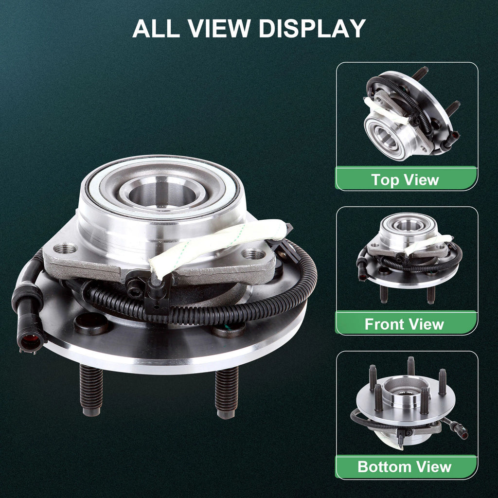 2X Front Wheel Hub Bearing for Ford F150 (2000–2003)