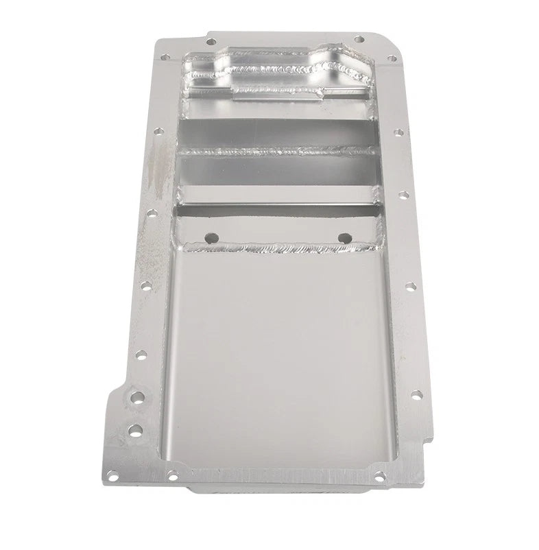 Polished Aluminum Front Sump Oil Pan Kit for LS1 LS2 LS3 LS6 (7-Qt)