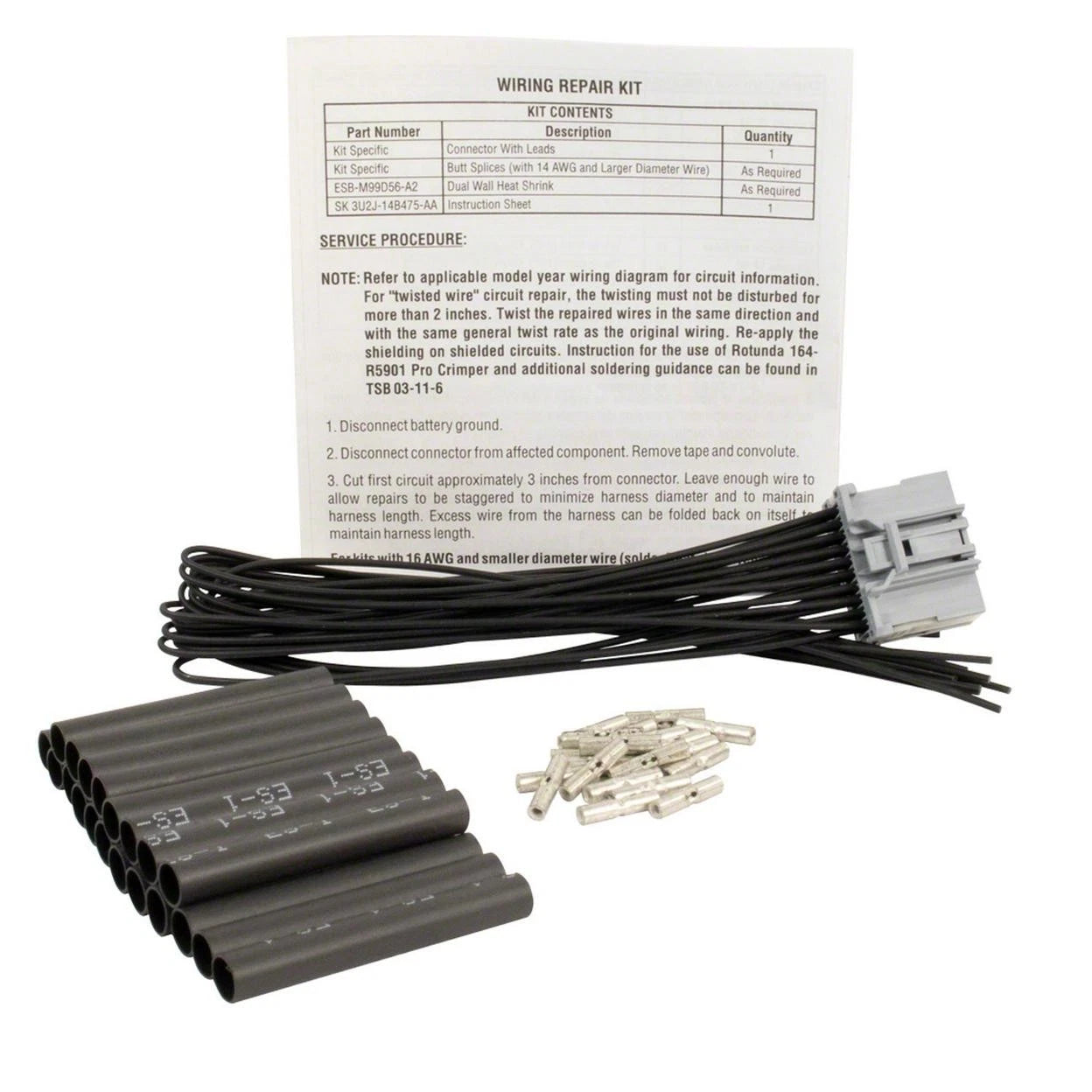 Motorcraft WPT-1449 Battery Current Sensor Connector for Ford Escape (2021)