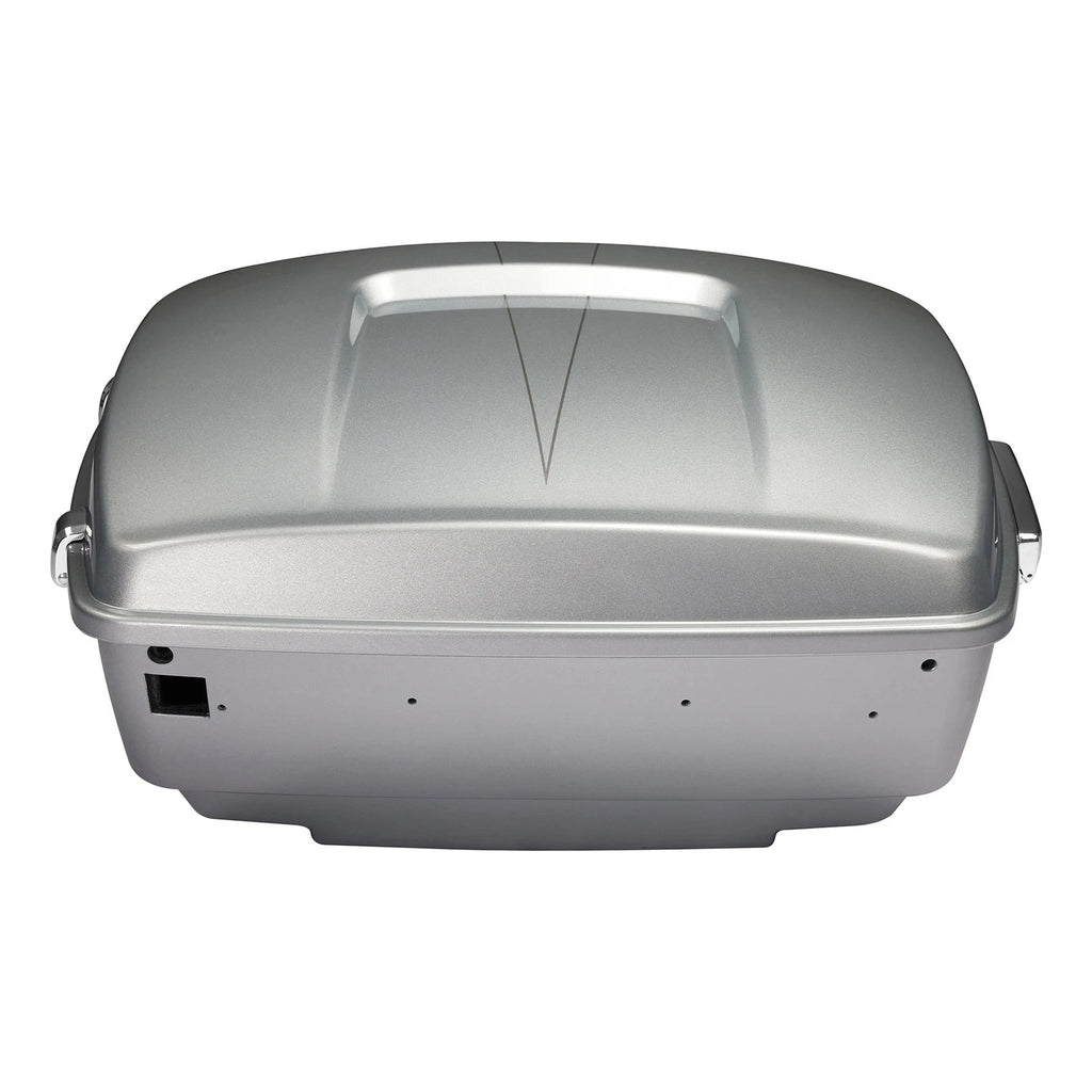 King trunk for Harley Touring Road Glide (2014–2025) Brilliant Silver Pearl