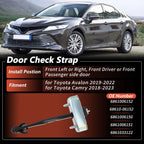Front Door Check Strap Limiter Bracket for Toyota Avalon Camry (1995–2001) 6861006152