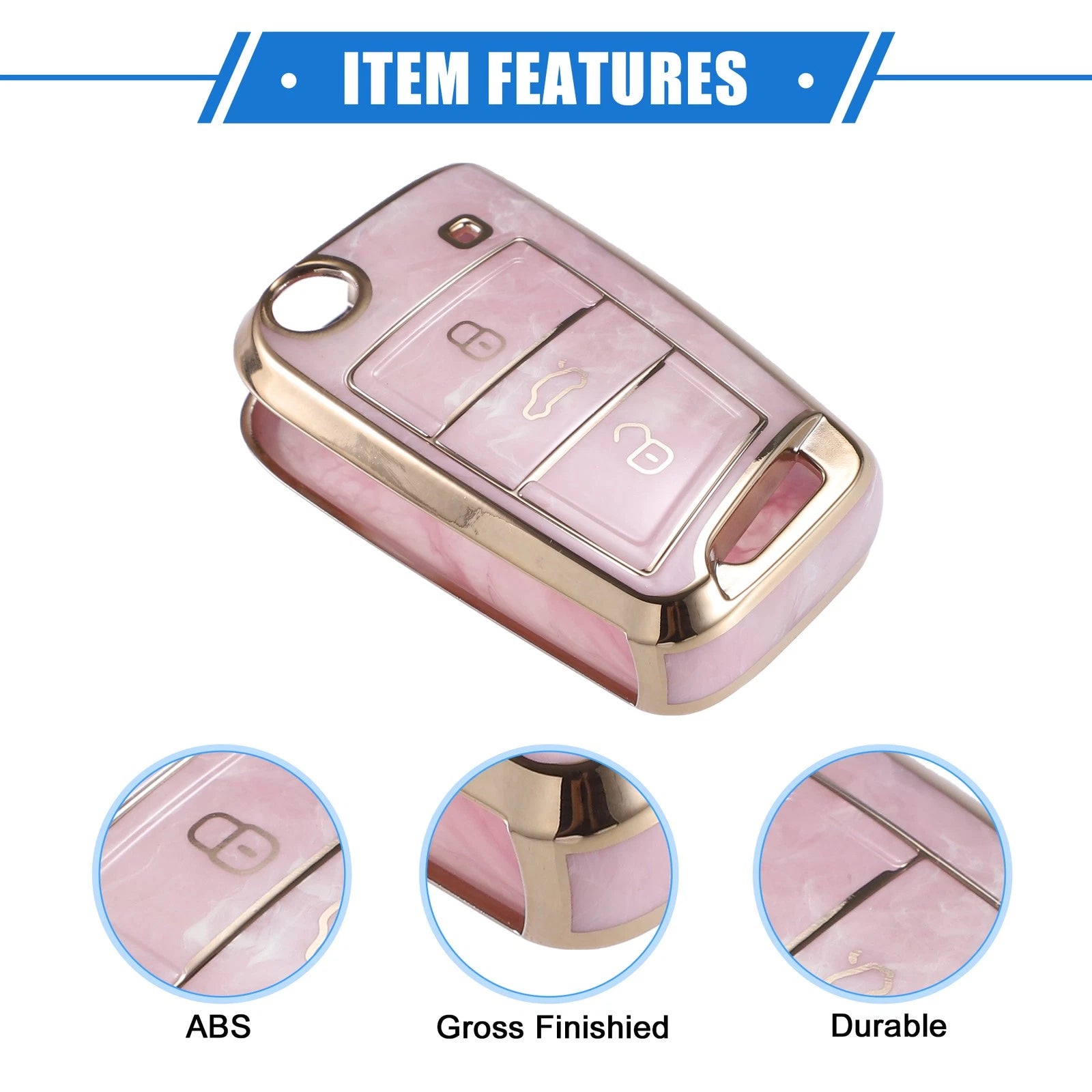 Key Fob Case Cover for Volkswagen CC (2009–2017)