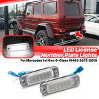 LED License Plate Light Lamp for Mercedes Benz W463 G-Wagon (2012–2024)