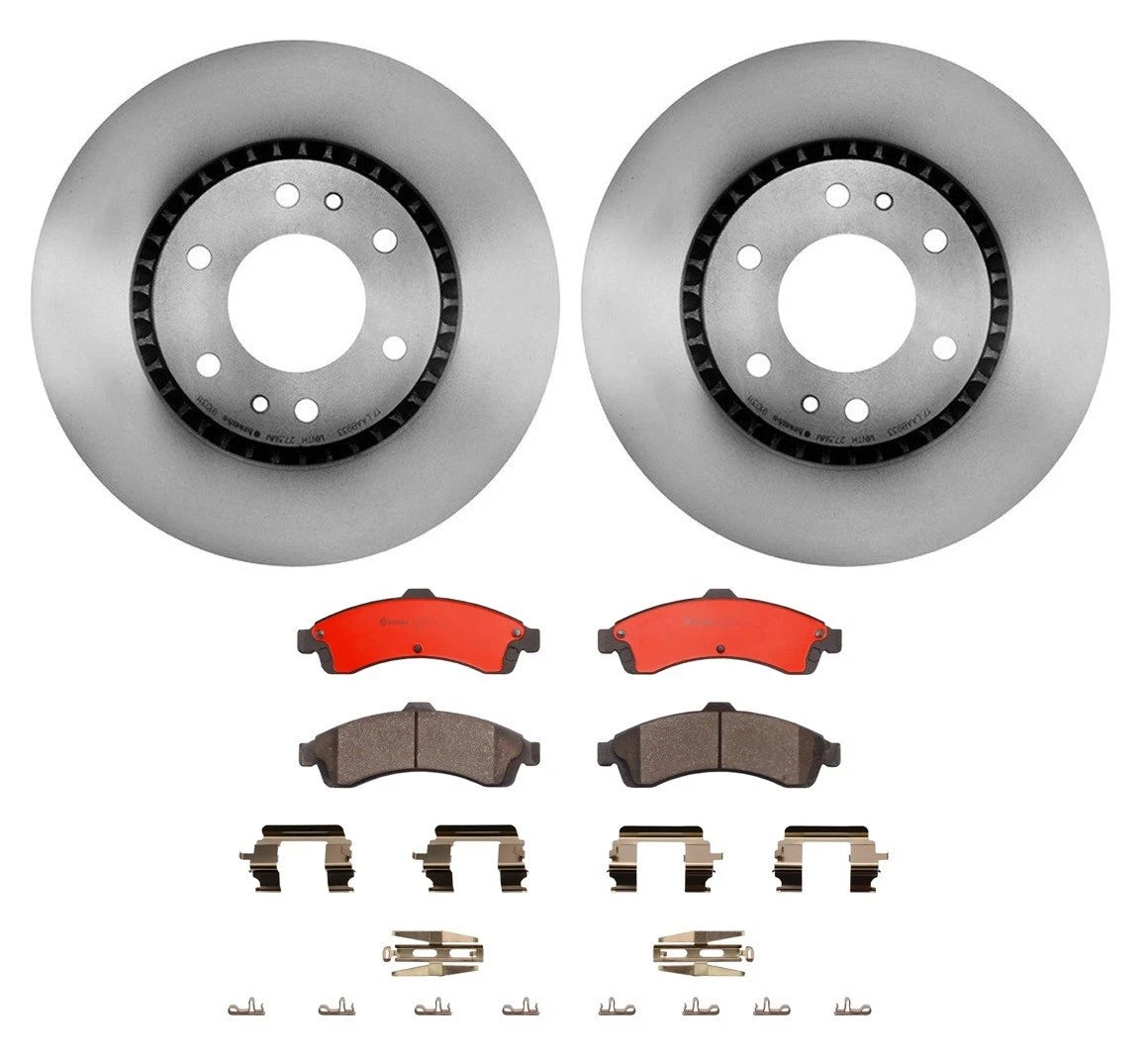 Brembo Front Brake Kit Disc Rotors 325mm Ceramic Pads for GMC Isuzu Buick