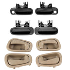 8X Outside Inner Door Handle for Toyota Corolla (1998–2002)