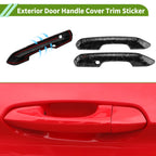 Set of 1 Exterior Door Handle Cover for Ford Mustang (2024–2025) Smart Forged Grain