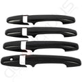 Set of 2 Door Handle Covers for Honda Civic (2006–2011) Glossy Black
