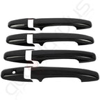 Set of 2 Door Handle Covers for Honda Civic (2006–2011) Glossy Black