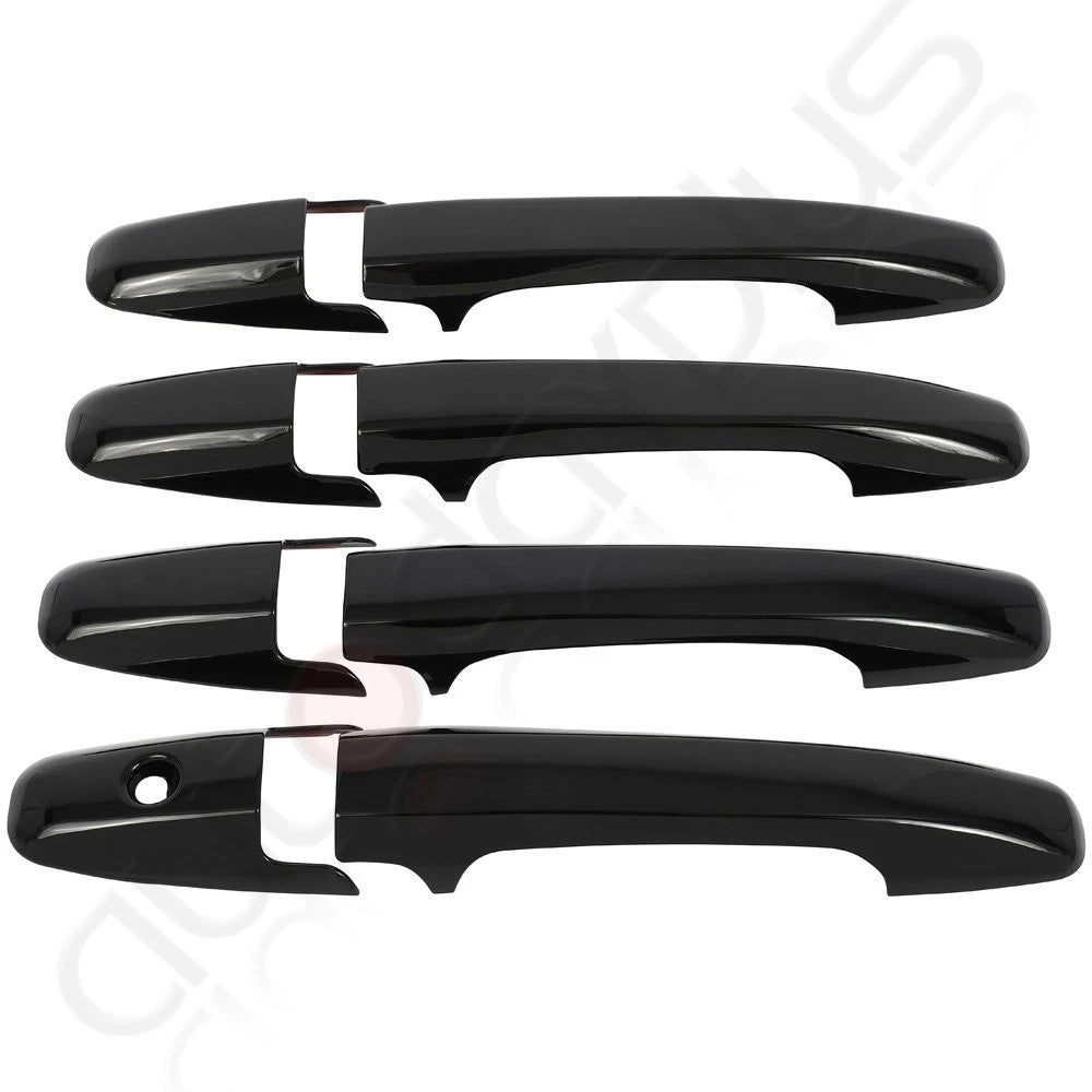 Set of 2 Door Handle Covers for Honda Civic (2006–2011) Glossy Black