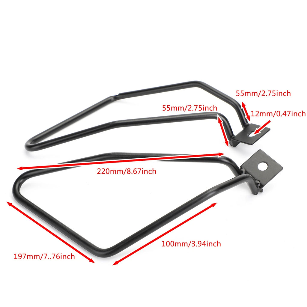 Saddlebag Support Mounting Bracket for Harley Sportster 883, Fat Bob FXDF (2004–2023)