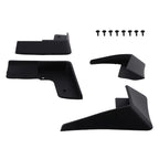 Set of 4 Mud Flaps Kit for Toyota Prius (2010–2015) 00016-47225 Black