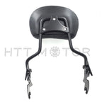 Black Backrest Sissy Bar for Harley Electra Glide Road King (2009–2021)