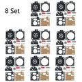Set of 8 Carburetor Diaphragm Kit for STIHL MS380 MS381 038 066 BING 48