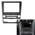 Carbon Fiber GPS Navigation Panel Cover Trim for Ford Fusion Mondeo (2013–2019)
