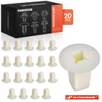 Set of 20 Screw Grommet Clips for Mitsubishi Nissan