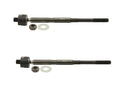 Set of 2 Inner Steering Tie Rod Ends Moog for Chevrolet Equinox (2010–2017)