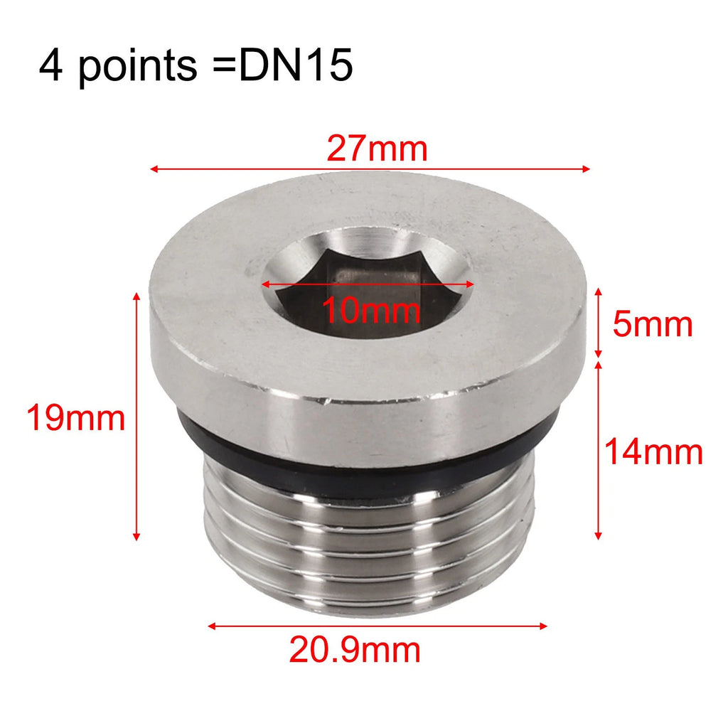 G12 Engine Oil Drain Bolt and Washer for Polaris ATV/UTV