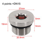 G12 Engine Oil Drain Bolt and Washer for Polaris ATV/UTV