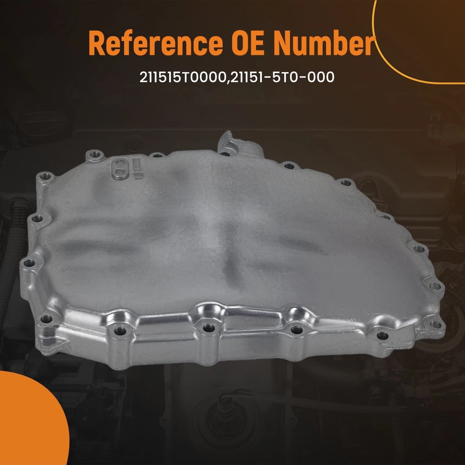 Trans Oil Pan for Honda HR-V L4 1.5L 1.8L (2015–2019) 211515T0000
