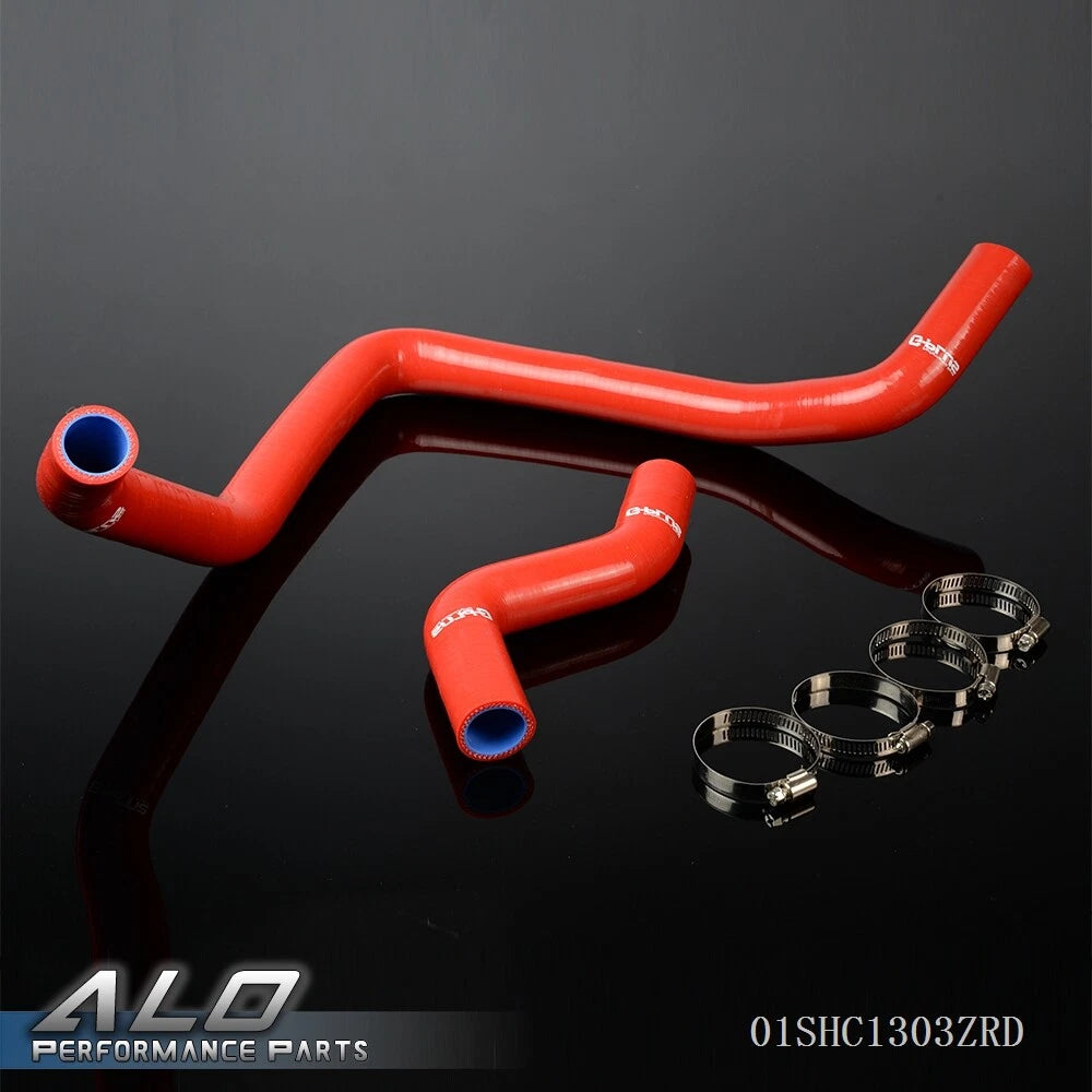 Silicone Radiator Hose Set for Honda Civic (1992–2000) Red