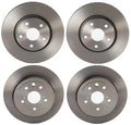 Brembo Brake Disc Rotors Kit for Lexus IS250 (2006–2015) - Front & Rear, UV Coated