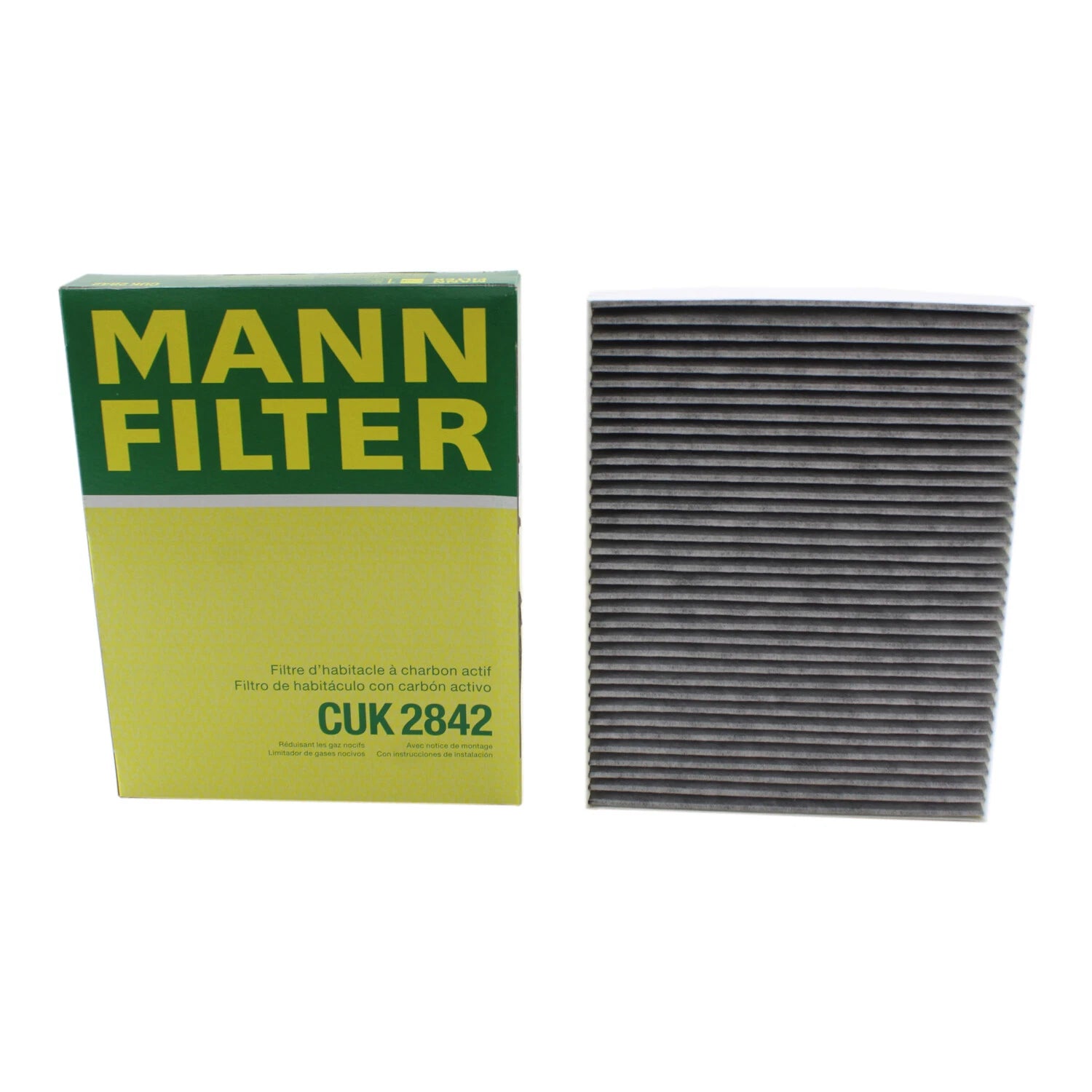 Cabin Air Filter CUK2842 for Audi Q7 Porsche Cayenne VW Touareg (–)