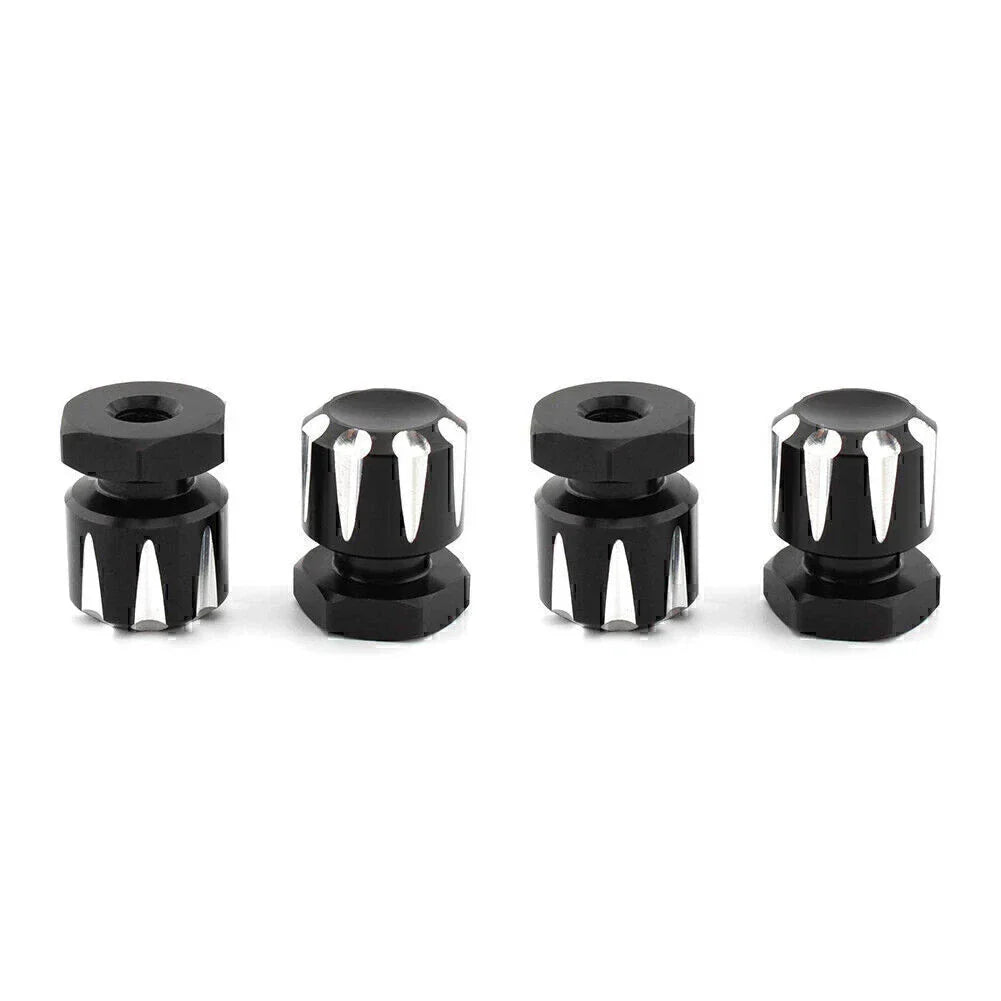 4 x Mounting Nuts Bolts for Harley Road King, Road Glide, Softail, Fat Boy