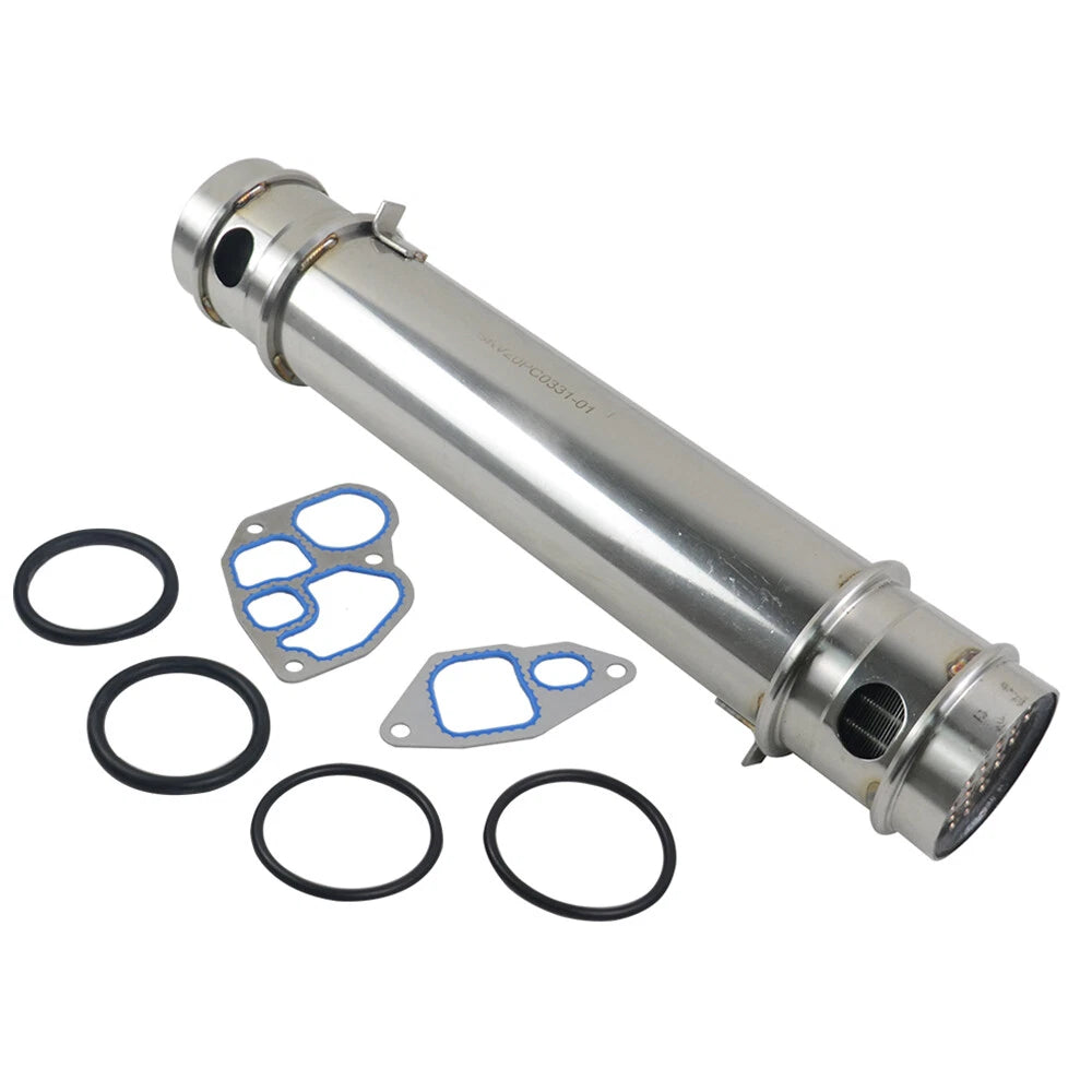 Diesel Engine Oil Cooler with Gaskets for Ford F250 F350 F450 F550 (1994–2003)