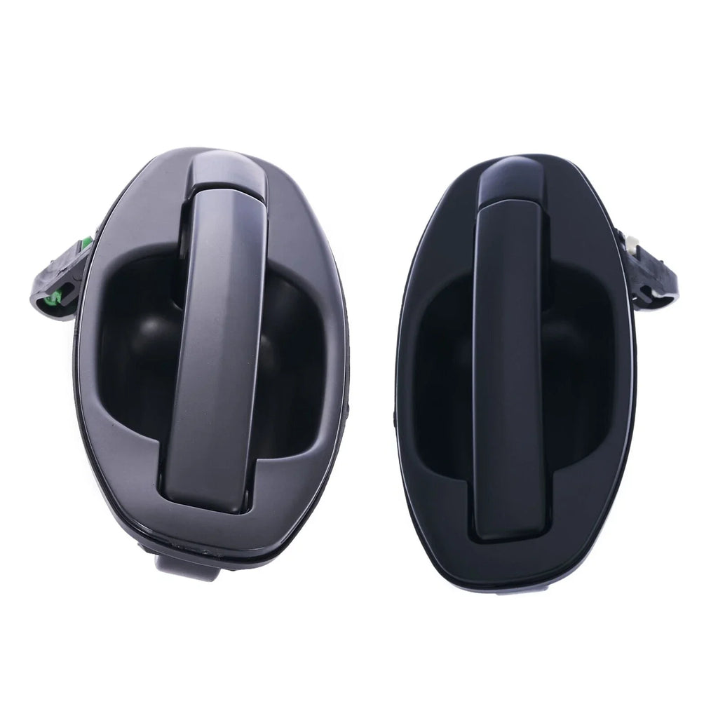 2pc Rear RH & LH Outer Door Handle Black for Hyundai Santa Fe SM (2000–2005)