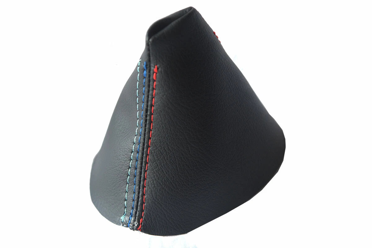 Leather Automatic Shift Boot Cover for BMW X3 E83 (2003–2010) Black