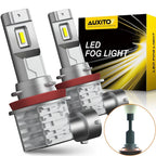 2X H11 H8 LED Fog Light Bulbs for (Canbus, Fanless)