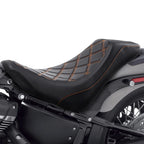 Solo Rider Driver Seat for Harley Softail Heritage Classic FLHCS (2018–2024)