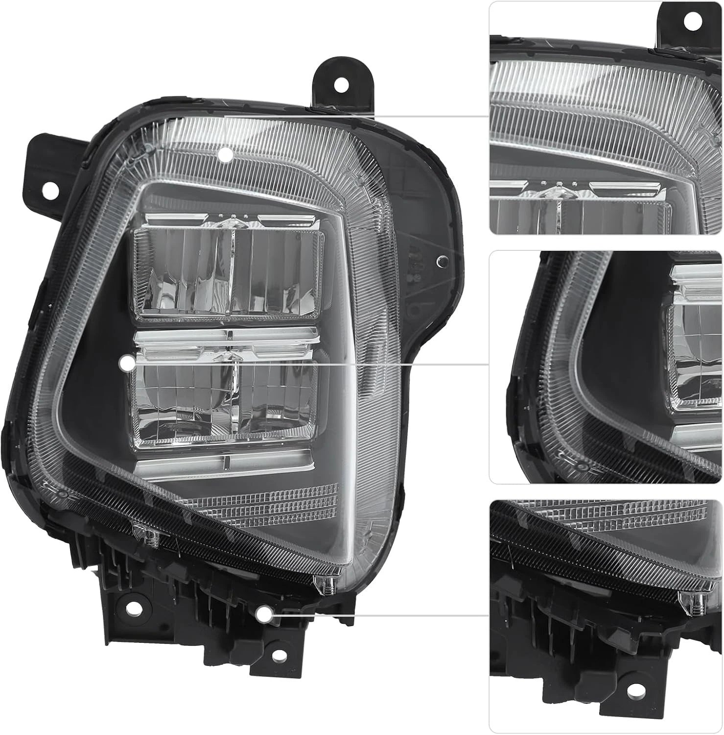 Pair of LED Headlight Assemblies for Hyundai Tucson (2025–2026)