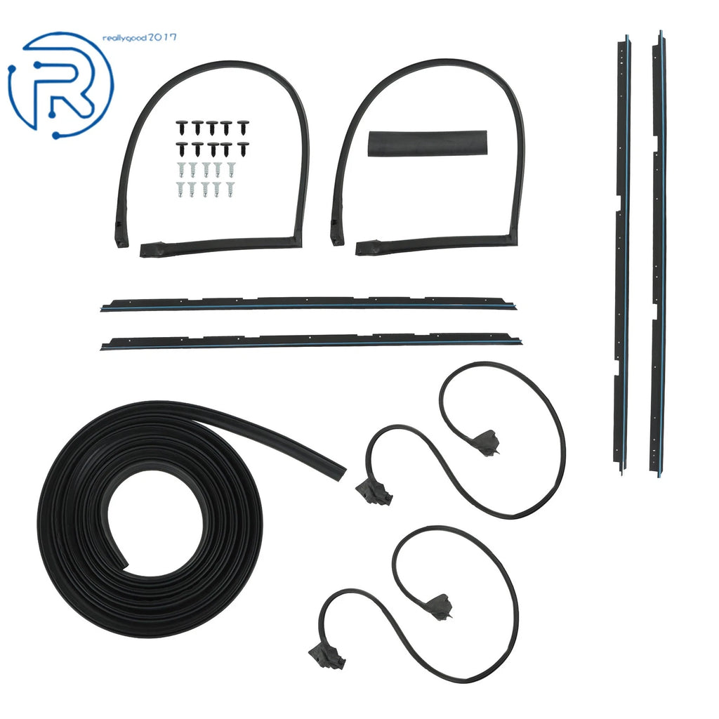 9Pcs Weatherstripping Seals Kit for Malibu LeMans 2 Door (1978–1981)