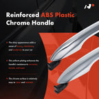 2X Front Exterior Door Handle with Keyhole for Kia Sedona (2015–2021)
